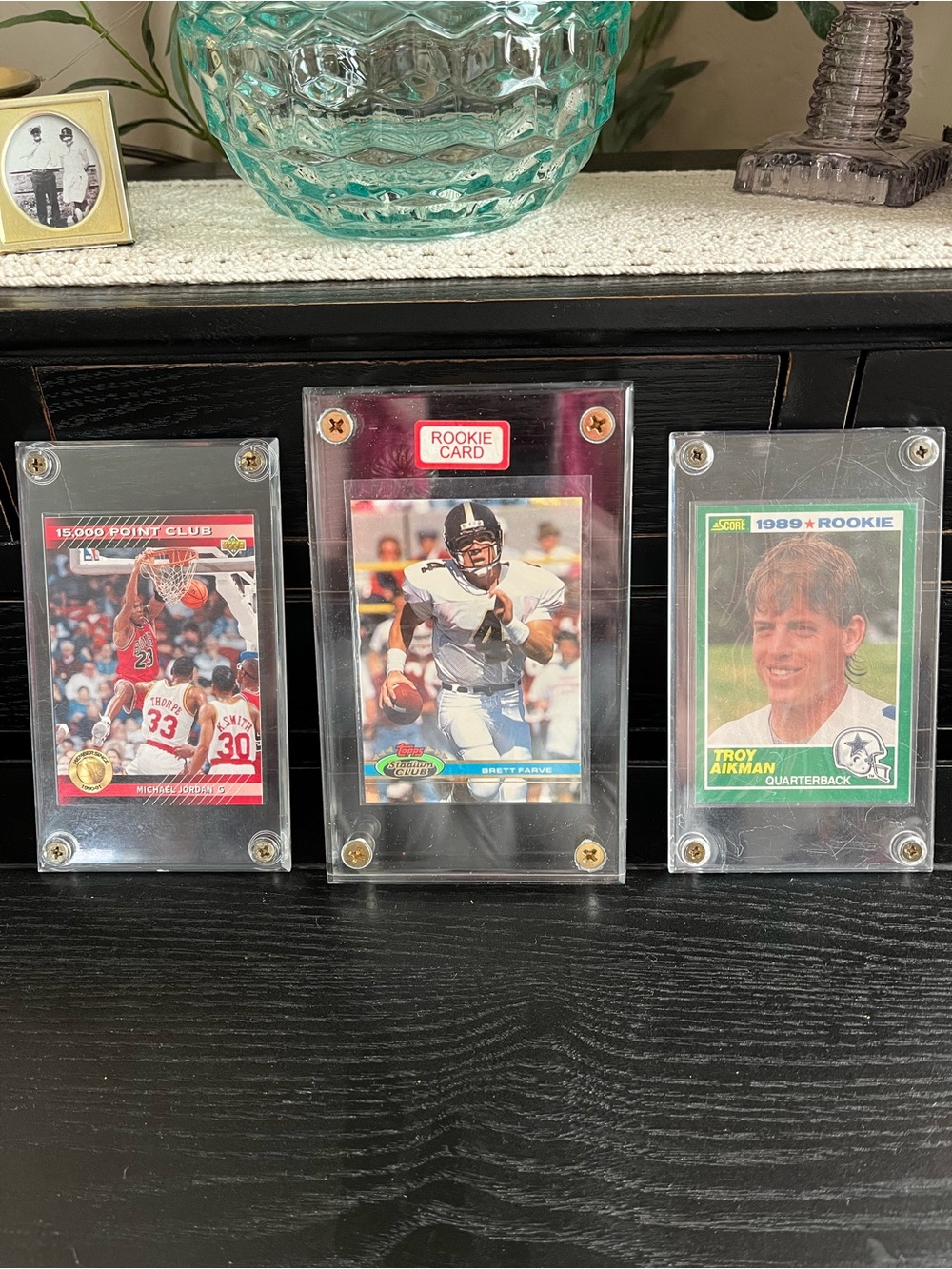 Collector card lot. All mint, protected cases.